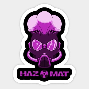 HazMat Warhead Purple Sticker